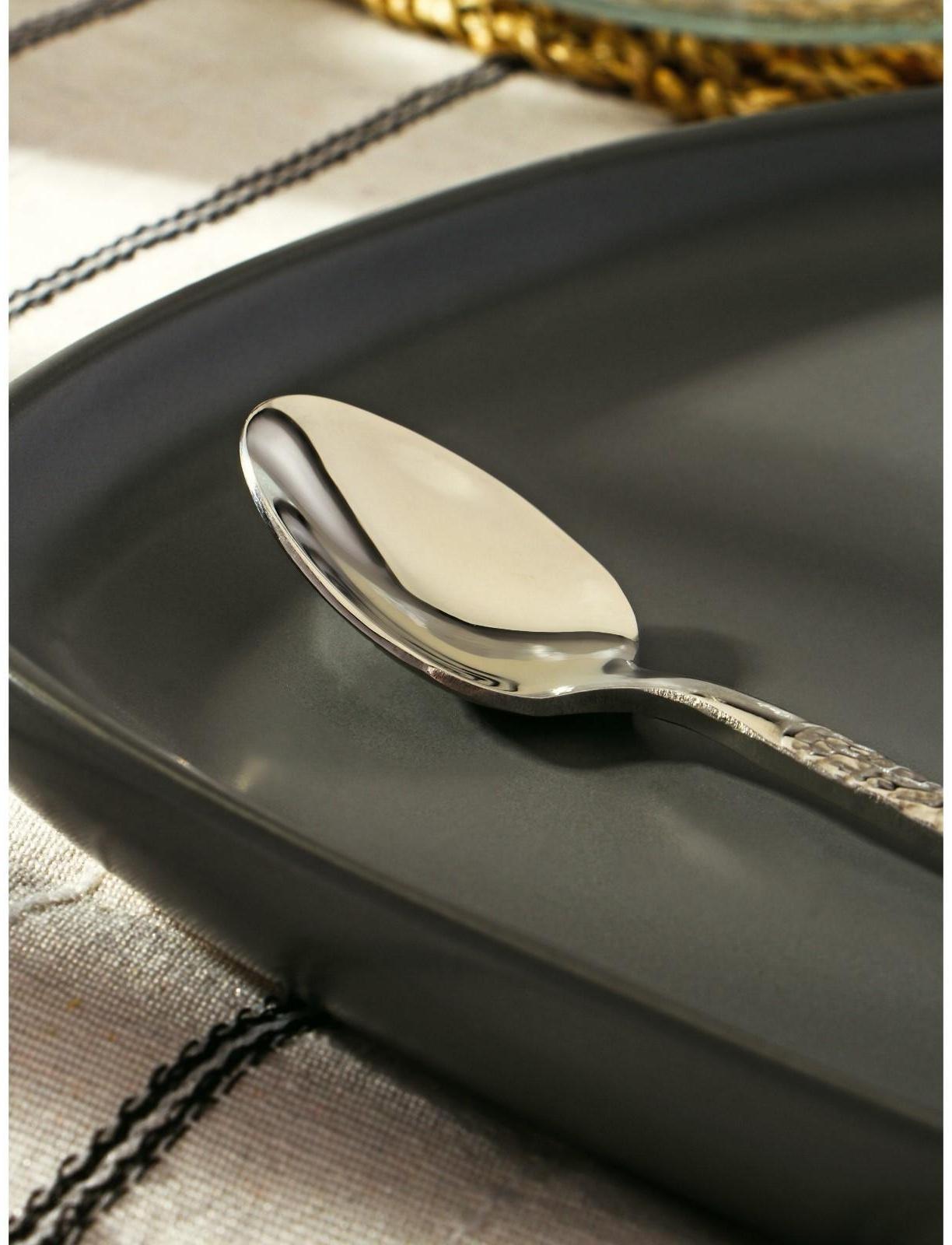 Ложка чайная из нержавеющей стали Magistro «Лин», h=12,2 см, цвет серебряный