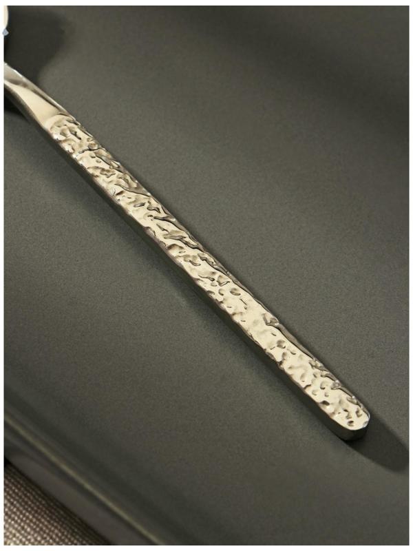 Ложка чайная из нержавеющей стали Magistro «Лин», h=12,2 см, цвет серебряный