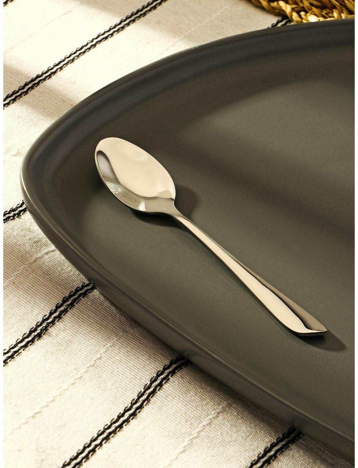 Ложка кофейная из нержавеющей стали Magistro «Эми», h=12,5 см, цвет серебряный