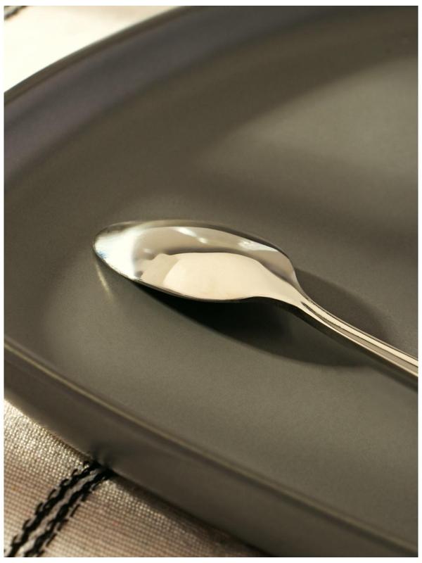 Ложка кофейная из нержавеющей стали Magistro «Эми», h=12,5 см, цвет серебряный