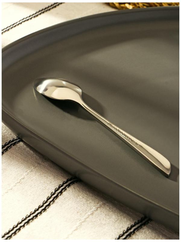 Ложка кофейная из нержавеющей стали Magistro «Эми», h=12,5 см, цвет серебряный