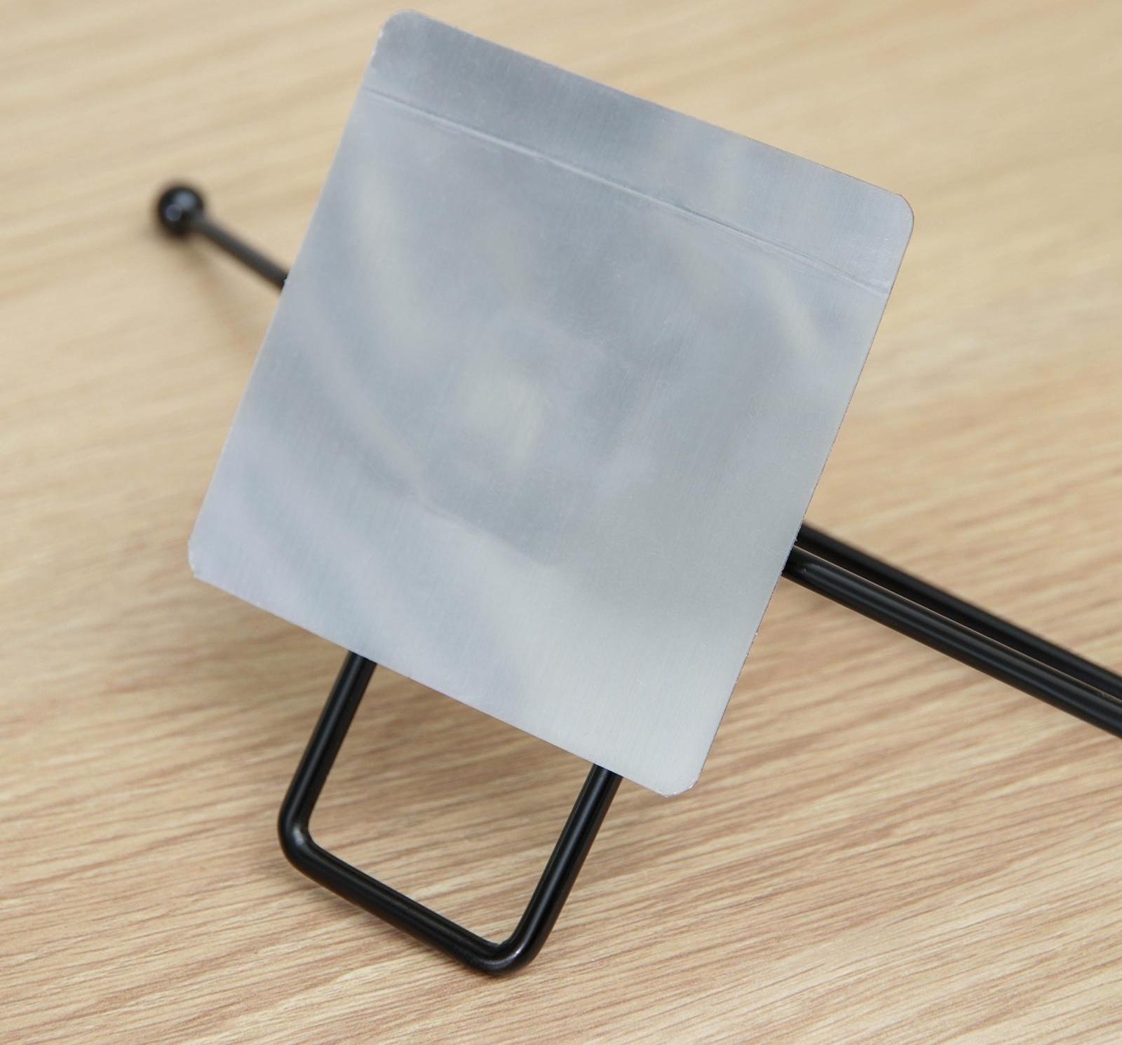 Держатель для полотенец Доляна, 4×28×6 см, цвет чёрный