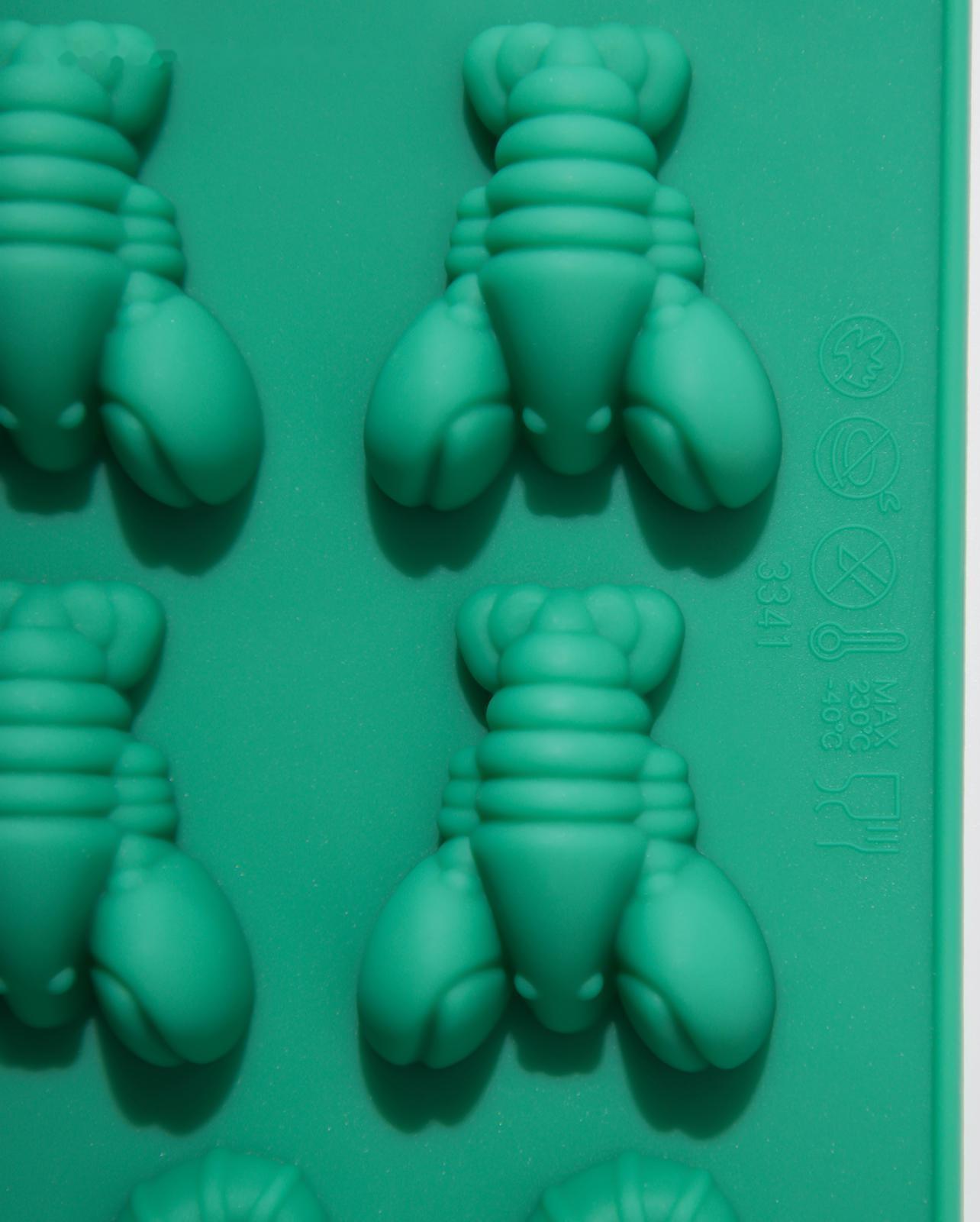 Форма для льда и кондитерских украшений Доляна «Морской мир», 22×14×1 см, силикон, 14 ячеек