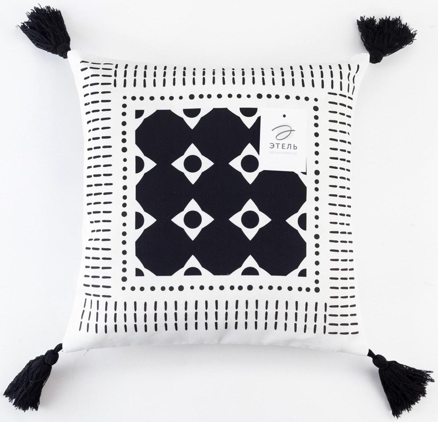 Наволочка декоративная «Этель» Марокко (вид 4), 40х40 см, 100% хлопок