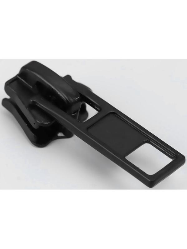 Замок-автомат для молнии «Трактор», №8, 10 шт, цвет чёрный