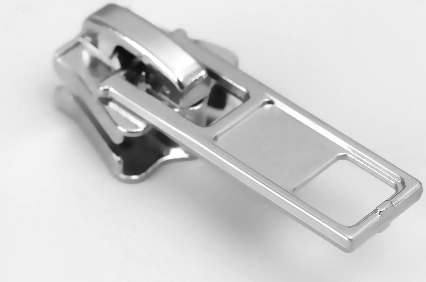 Замок-автомат для молнии «Трактор», №8, 10 шт, цвет никель