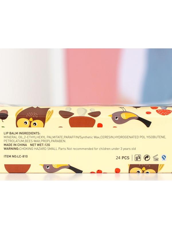 Бальзам для губ «Сова», микс цветов и ароматов