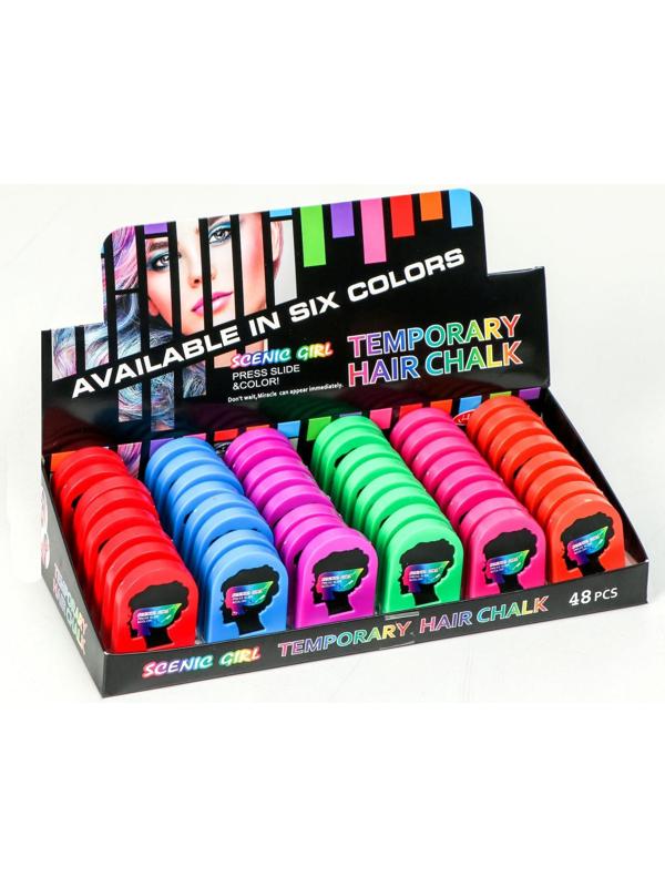 Мелки для волос, микс цветов