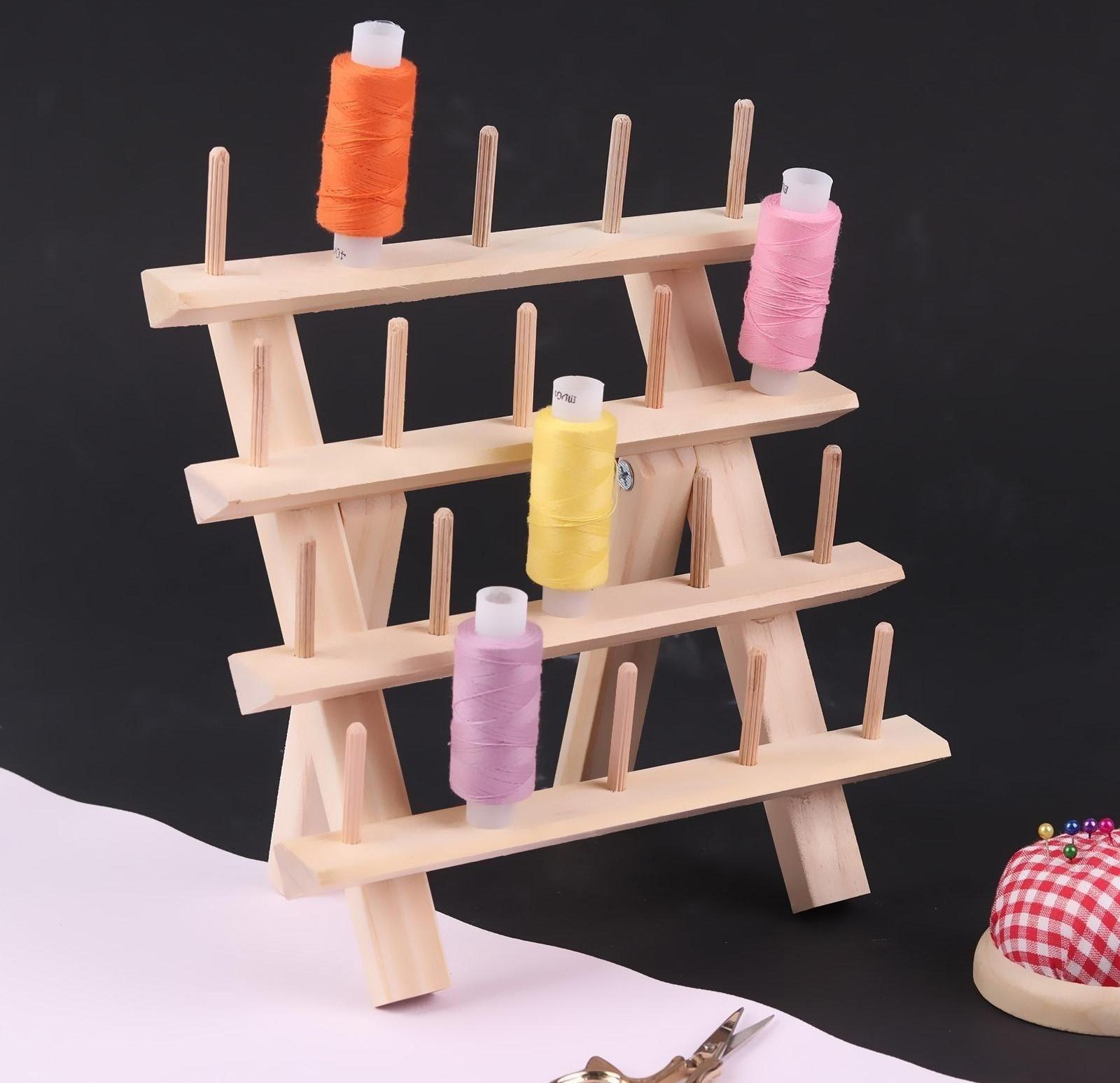 Стойка для ниток на 20 шт, 19 × 19 см