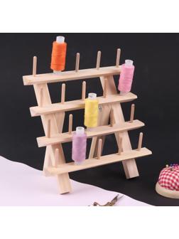 Стойка для ниток на 20 шт, 19 × 19 см