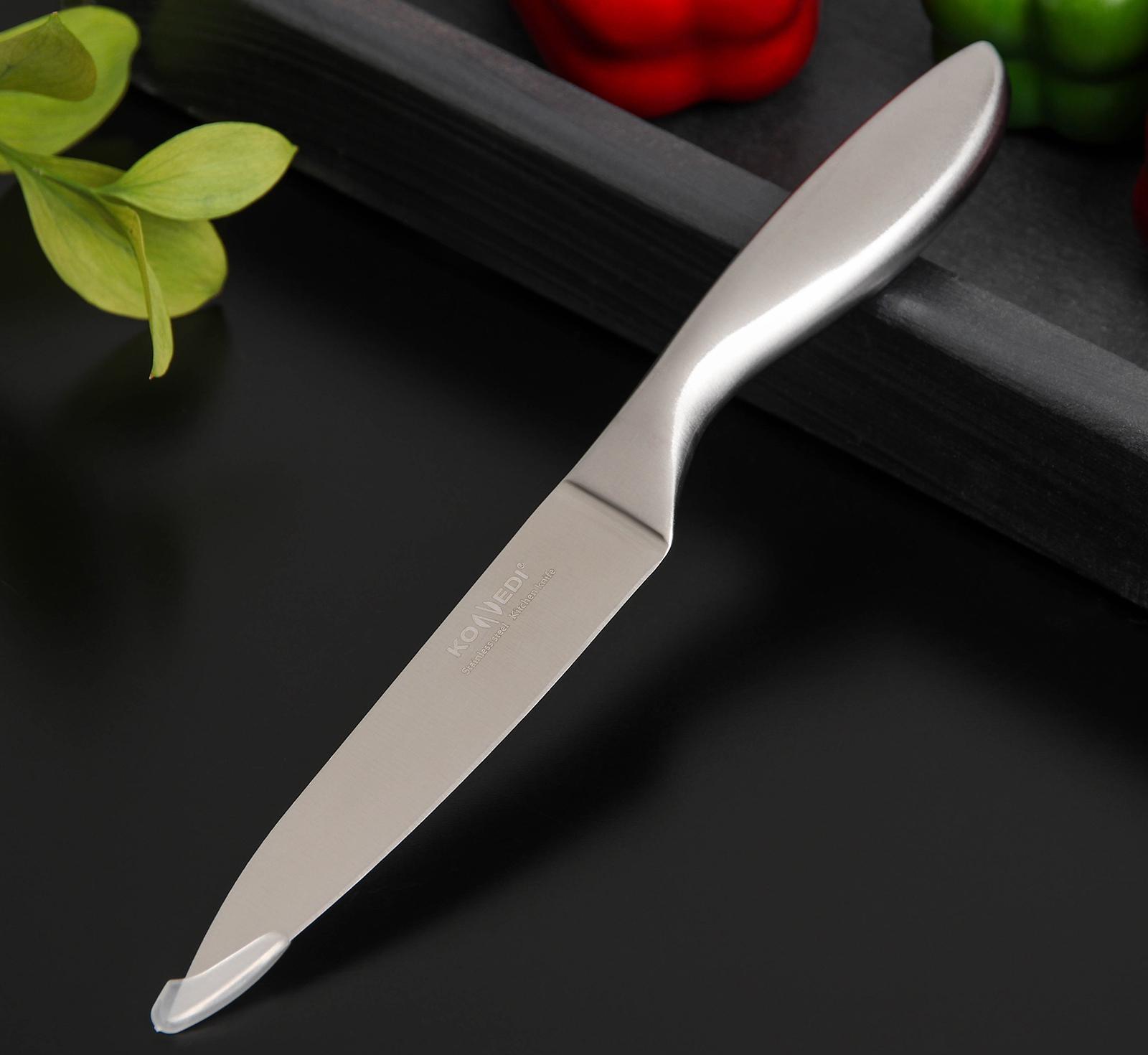 Нож кухонный Доляна Salomon, универсальный, лезвие 12,5 см