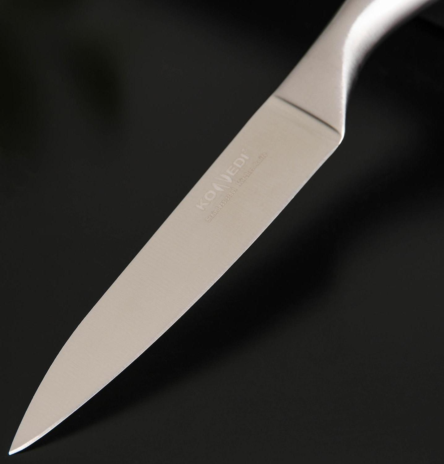 Нож кухонный Доляна Salomon, универсальный, лезвие 12,5 см