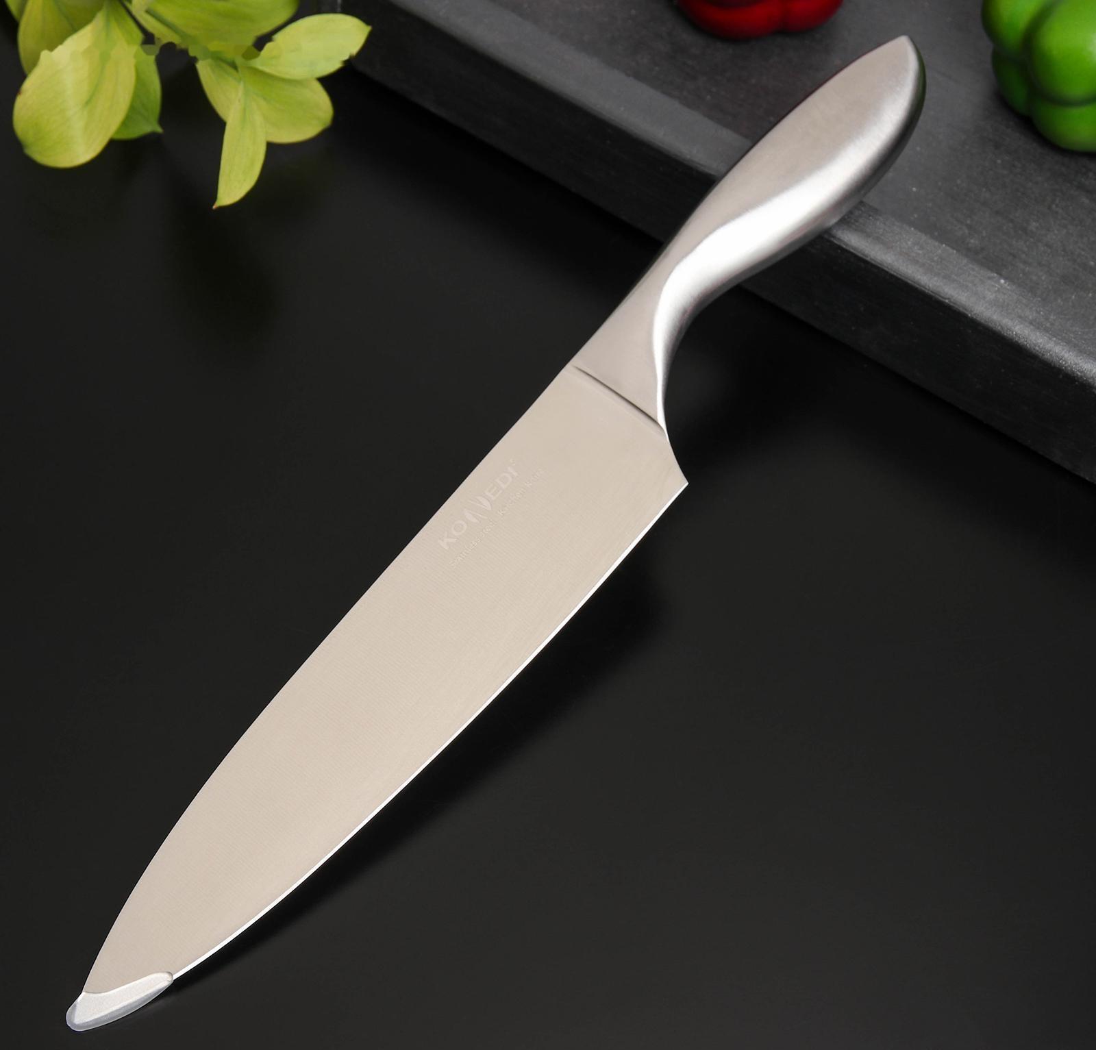 Нож кухонный Доляна Salomon, шеф, лезвие 20 см