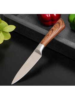 Нож кухонный Доляна Forest, овощной, лезвие 9,5 см