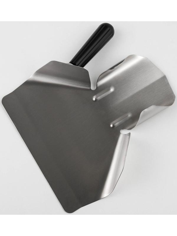 Совок из нержавеющей стали для картофеля фри, 24×23×6 см