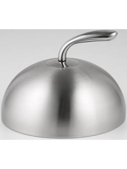 Крышка-Клош из нержавеющей стали, 20×20×14 см, круглая