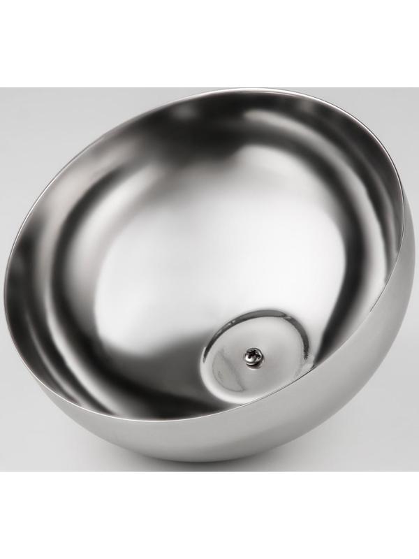 Крышка-Клош из нержавеющей стали, 20×20×14 см, круглая