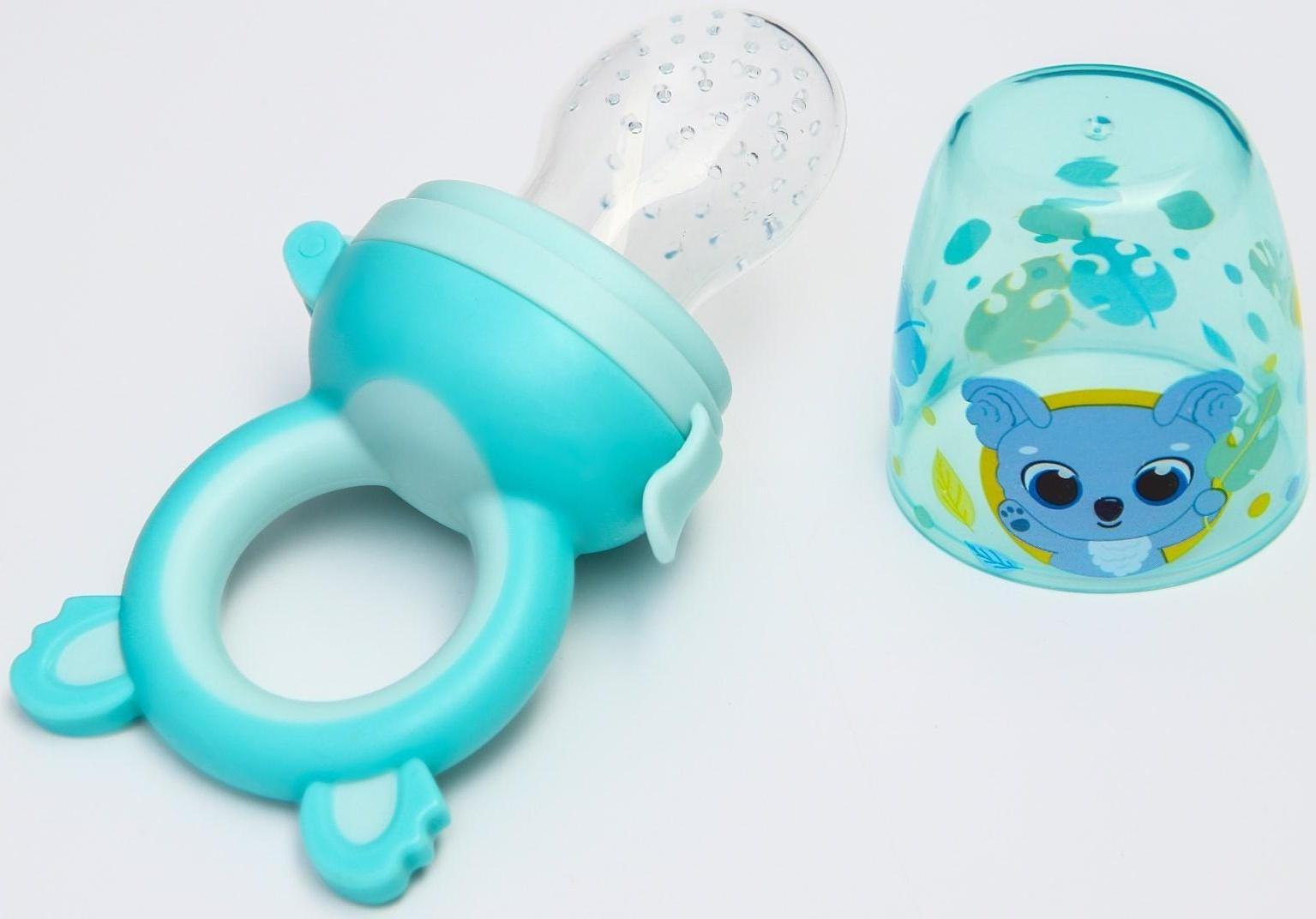 Ниблер для прикорма с силиконовой сеточкой «Коала», р-р сеточки L