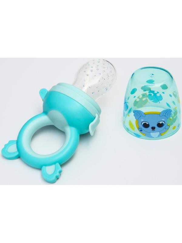 Ниблер для прикорма с силиконовой сеточкой «Коала», р-р сеточки L