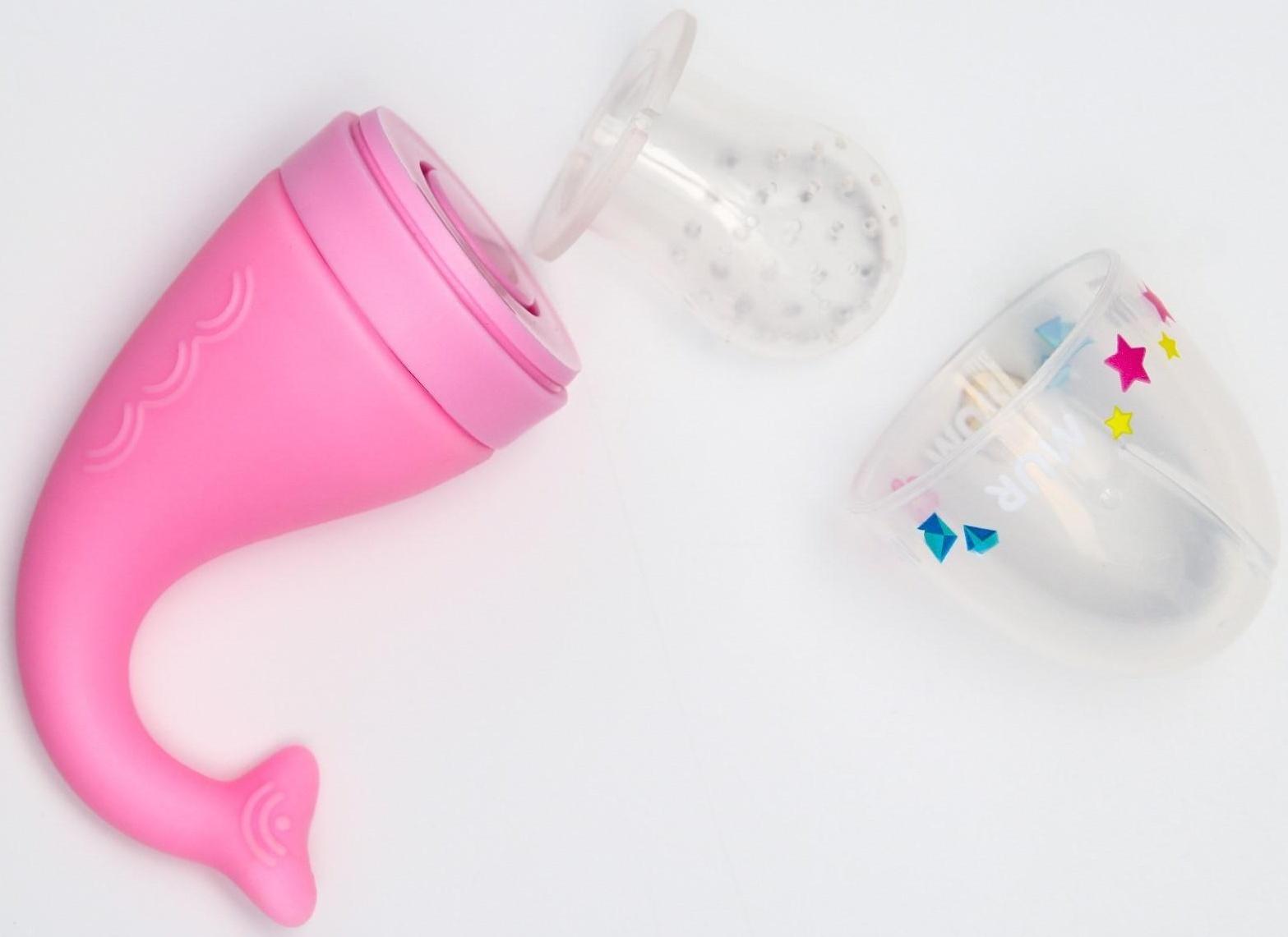 Ниблер для прикорма с силиконовой сеточкой «ТРЕНД. Которусалка MUR-MUR»