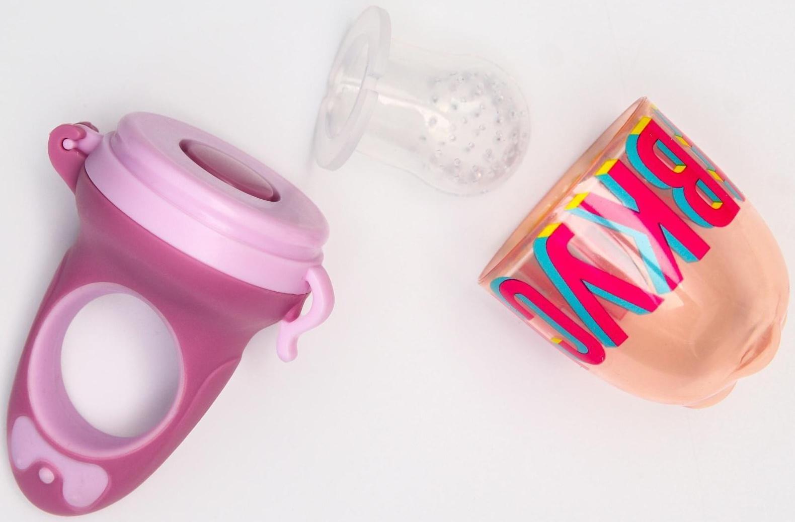 Ниблер для прикорма с силиконовой сеточкой «Вкусняшки», р-р сеточки М