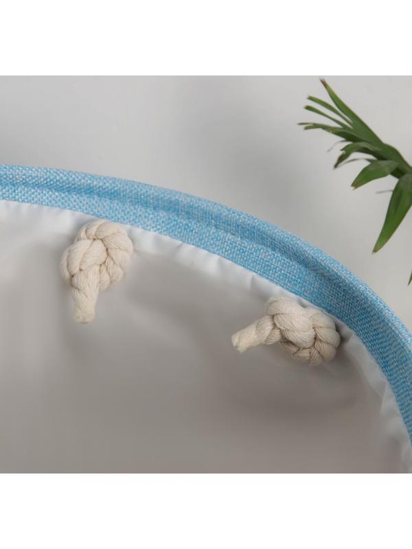 Корзина бельевая текстильная «Чистота», 35×45 см