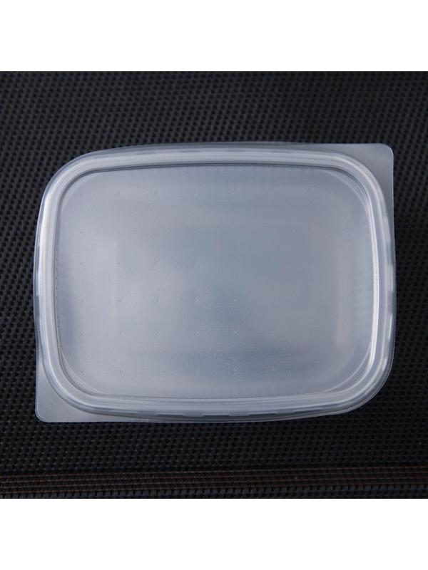 Набор контейнеров, 250 мл, 10,8×8,2 см, 5 шт, с крышкой, цвет прозрачный