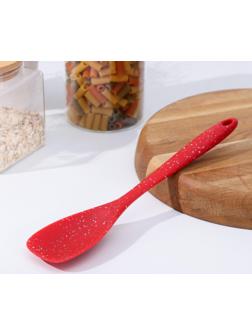 Лопатка Доляна «Гранат», 28,5 см, цвет красный