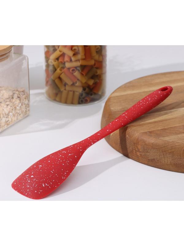 Лопатка Доляна «Гранат», 28,5 см, цвет красный