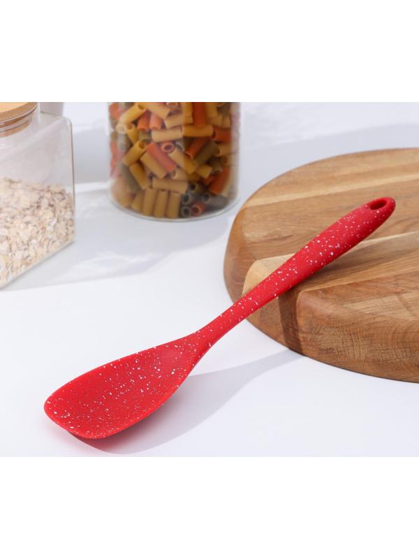 Лопатка Доляна «Гранат», 28,5 см, цвет красный