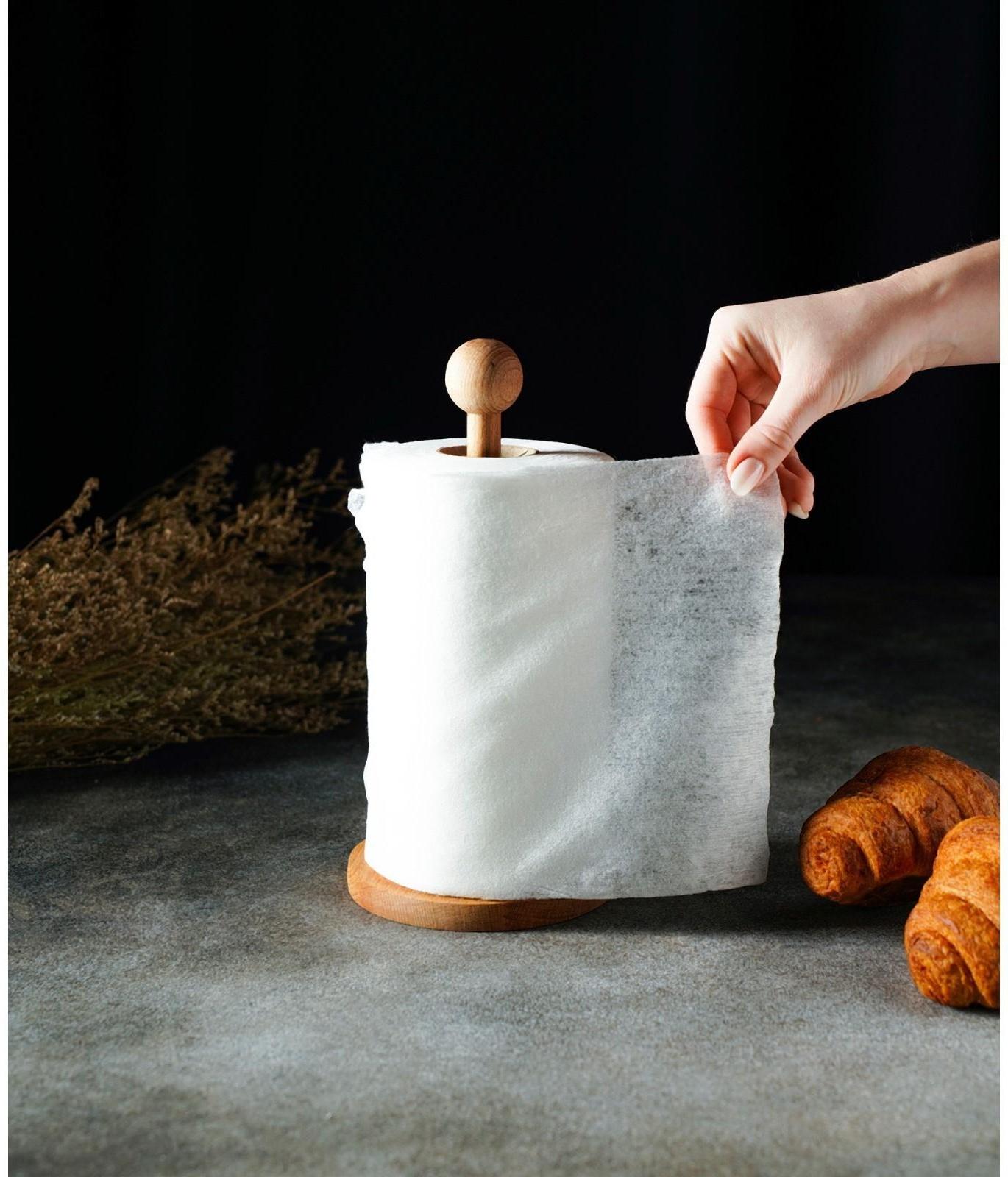 Держатель для бумажных полотенец, 13×25 см, бук