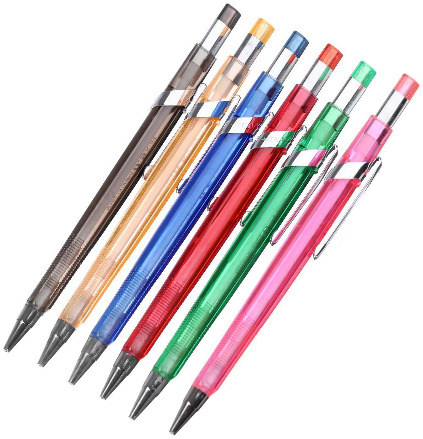 Карандаш автоматический 0,5 мм, корпус треугольный, тонированный, МИКС