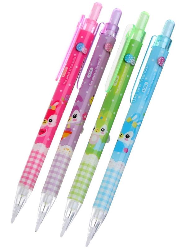 Карандаш автоматический 0,5 мм, корпус с рисунком, МИКС