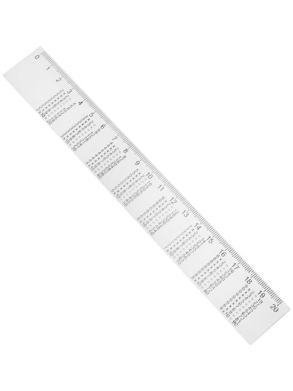 Линейка справочная 20 см, 