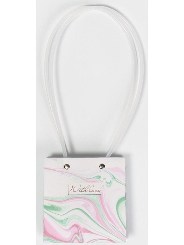 Пакет влагостойкий для цветов With love, 11,5 х 12 х 8 см