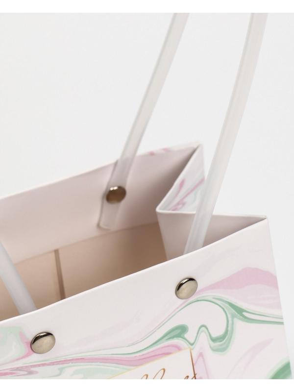 Пакет влагостойкий для цветов With love, 11,5 х 12 х 8 см