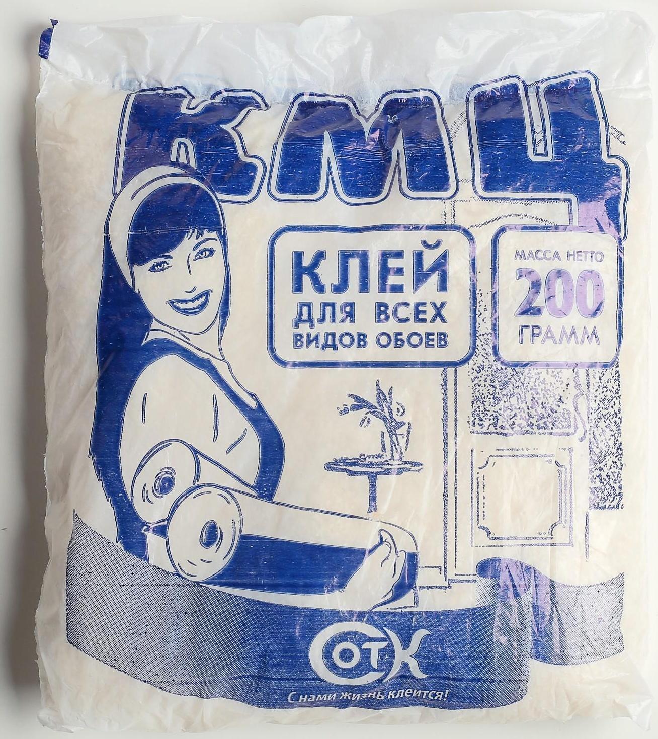 Клей обойный КМЦ, универсальный, 200 г