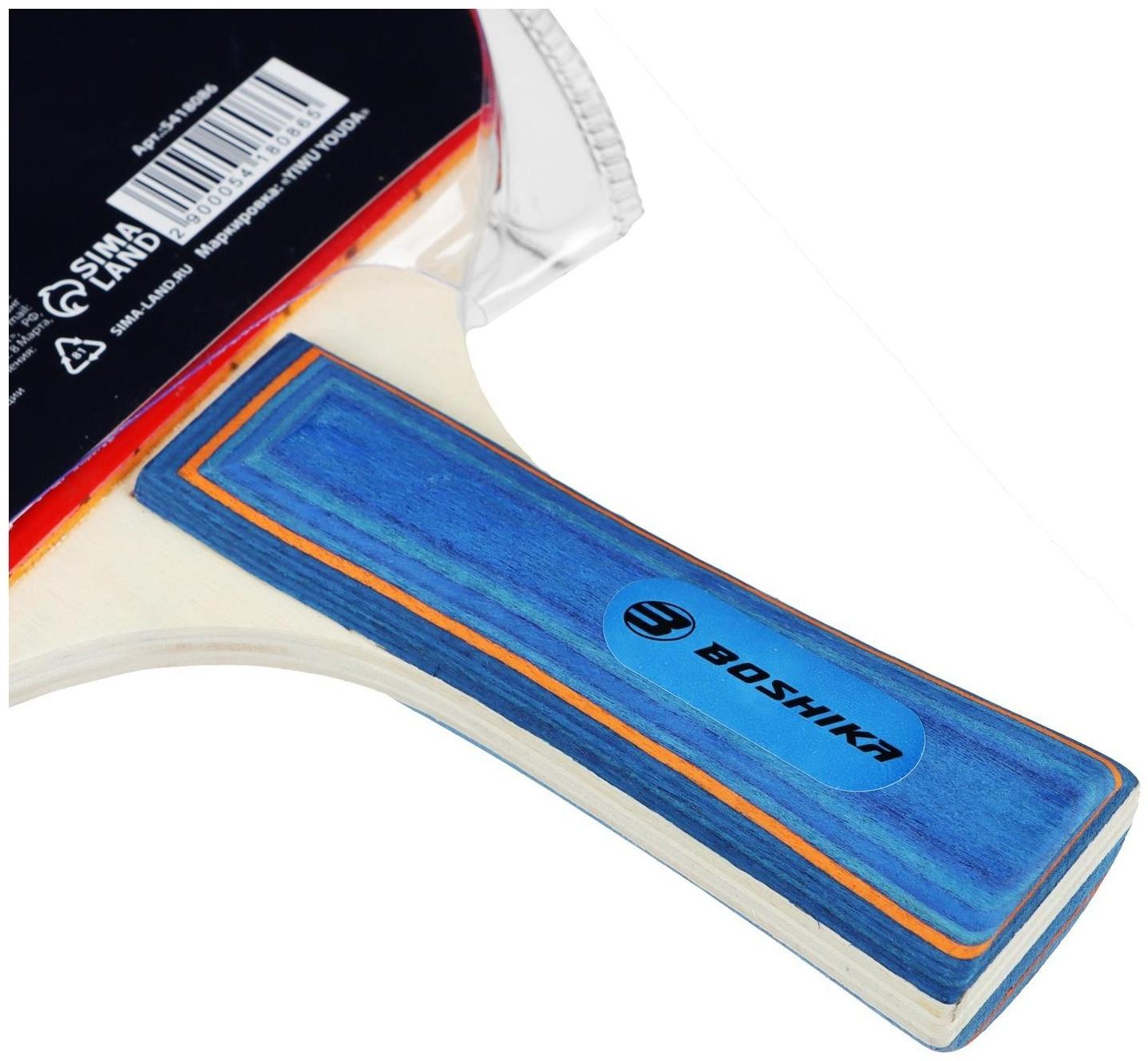 Ракетка для настольного тенниса BOSHIKA Premier, 3 звезды