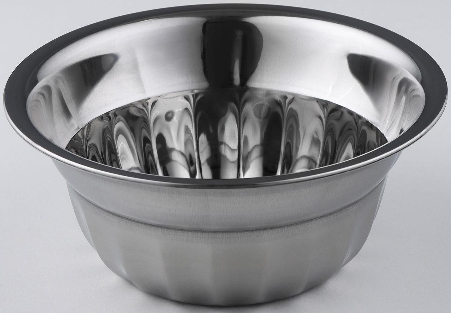 Миска из нержавеющей стали, 2,2 л, 24×10 см