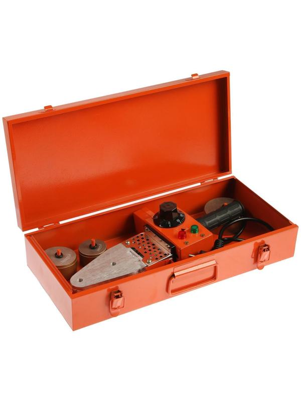 Аппарат для сварки пластиковых труб PATRIOT PW 150 The One, 875 Вт, 6 насадок, стойка, кейс