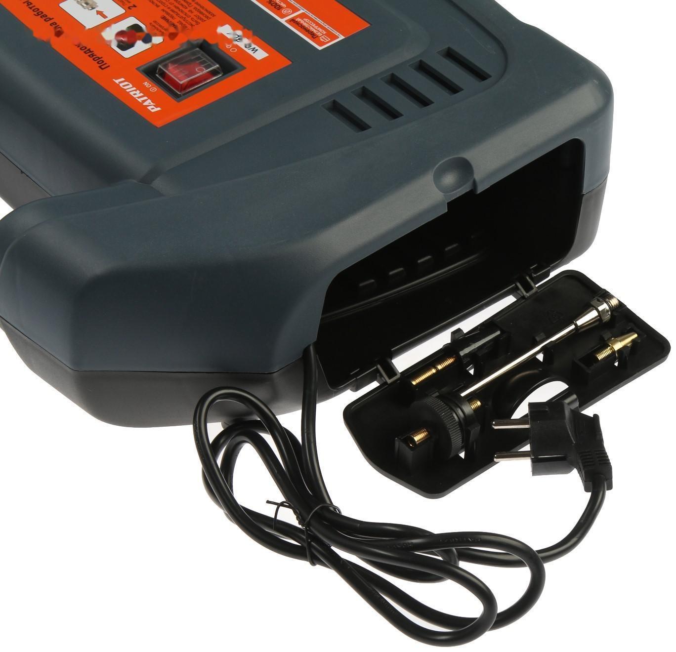 Компрессор Patriot WO 180K, поршневой, безмасляный, 1100 Вт, 180 л/мин, 8 бар, 1/4