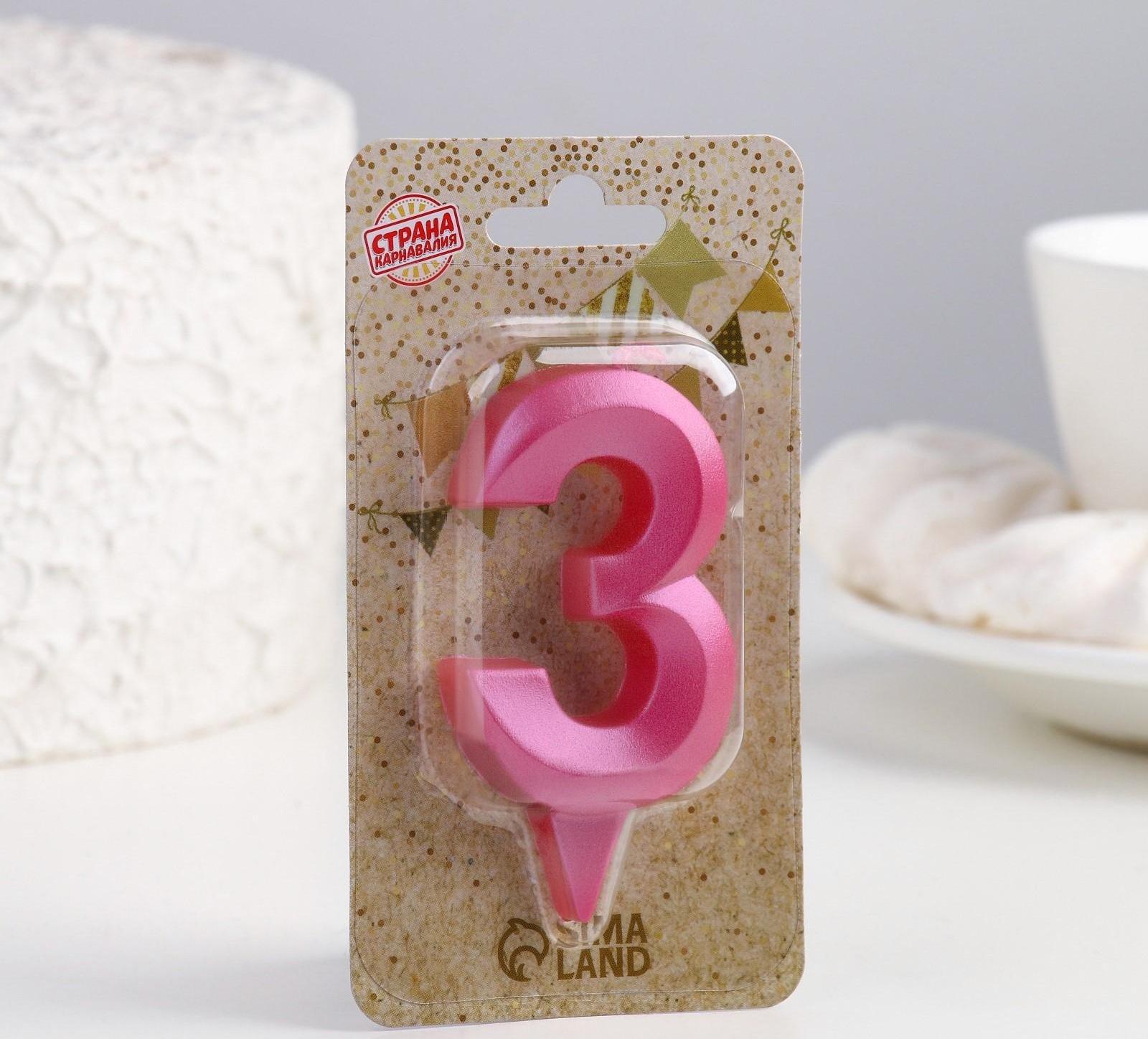 Свеча в торт 