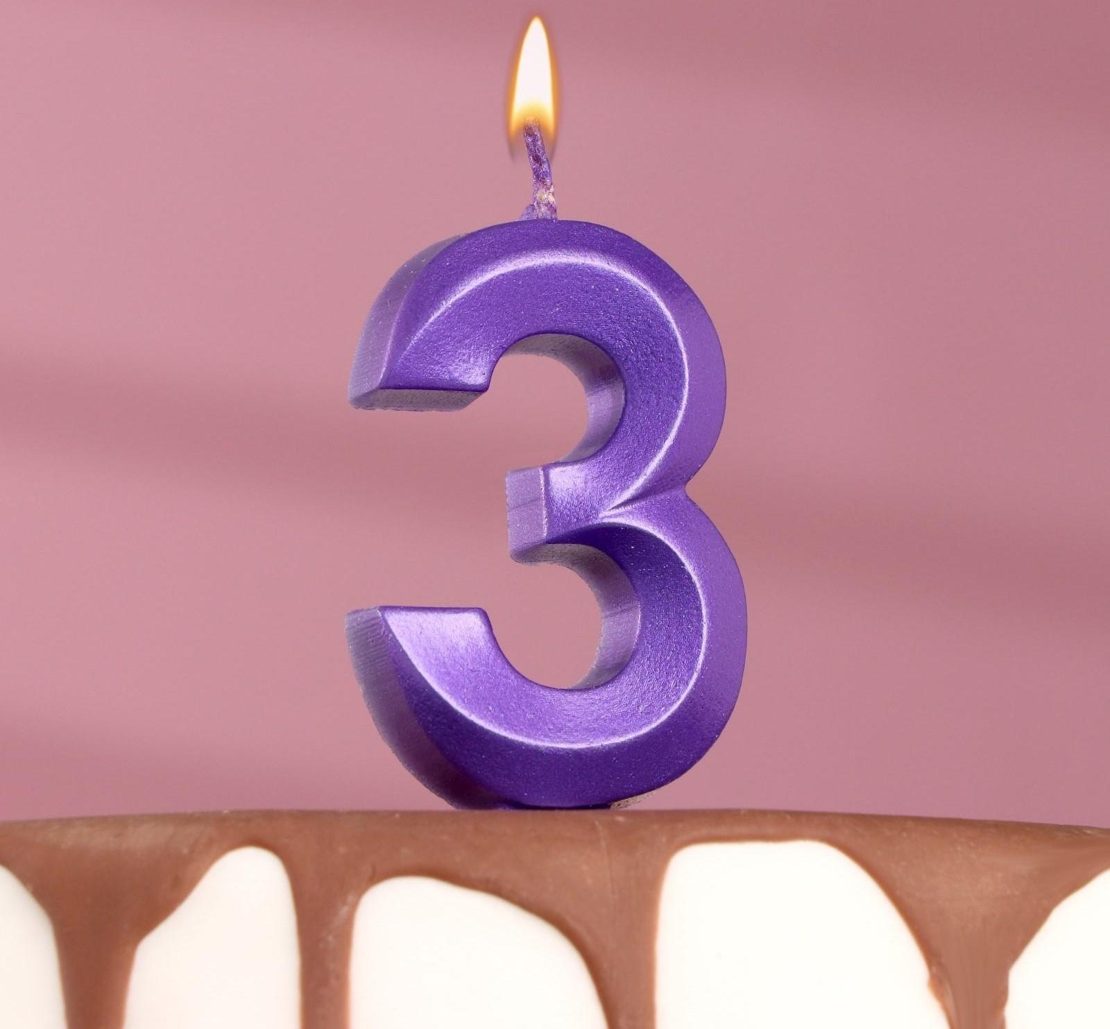 Свеча в торт 