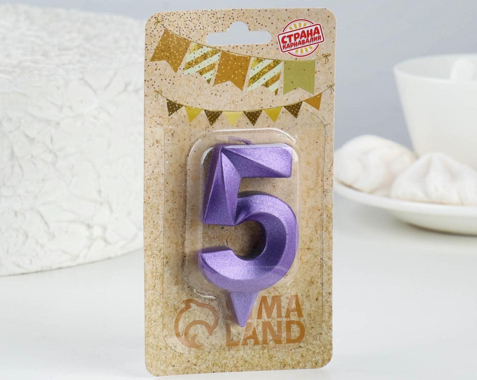 Свеча в торт 