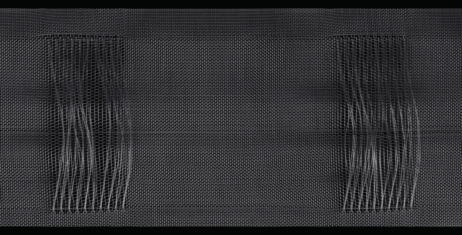 Шторная лента трубная, органза, 10 см, 50 ± 1 м, цвет прозрачный