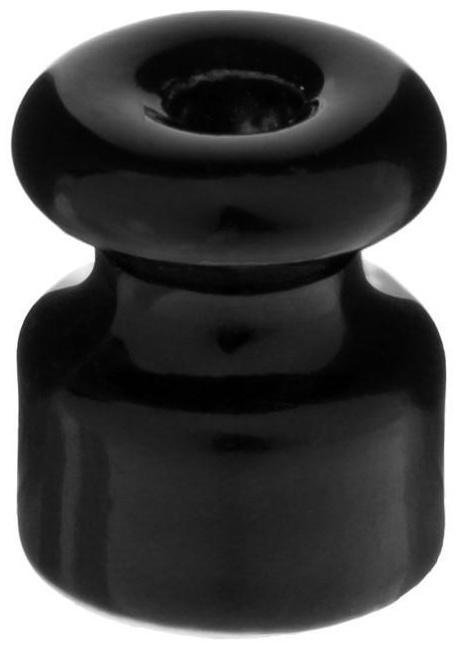 Изолятор керамический, 20x24 мм, цвет коричневый