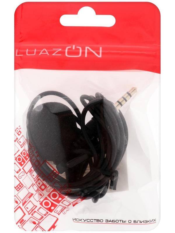 Микрофон на прищепке G-101, 100-16000 Гц, -32 дБ, 2.2 кОм, Jack 3.5 мм, 1.5 м, черный