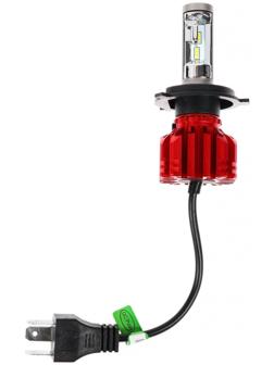 Автолампа светодиодная Н4, 72 Вт, 5000 Лм, 6500 К, IP65, набор 2 шт