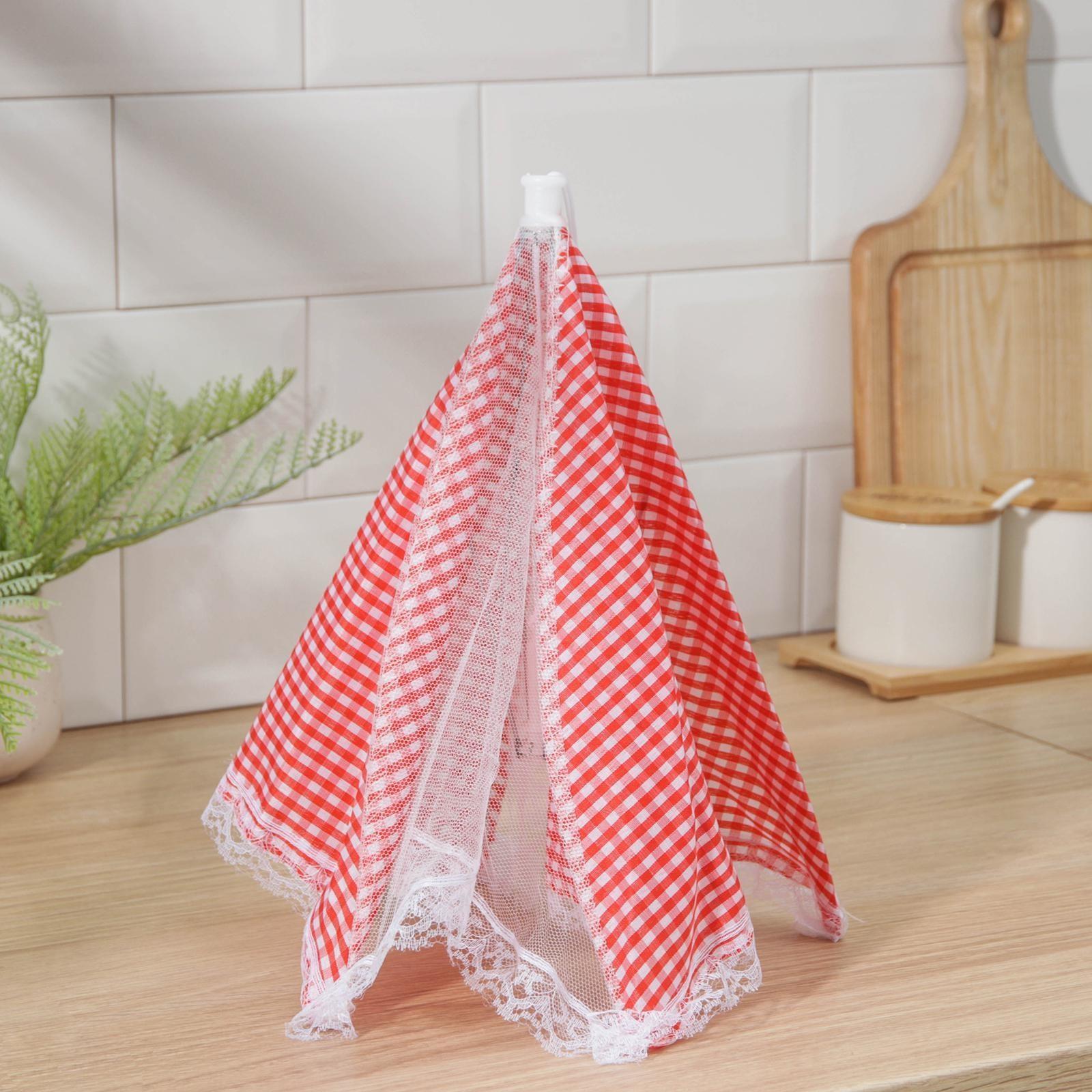 Термокрышка для еды «Клетка», 35×35×22 см, цвет МИКС