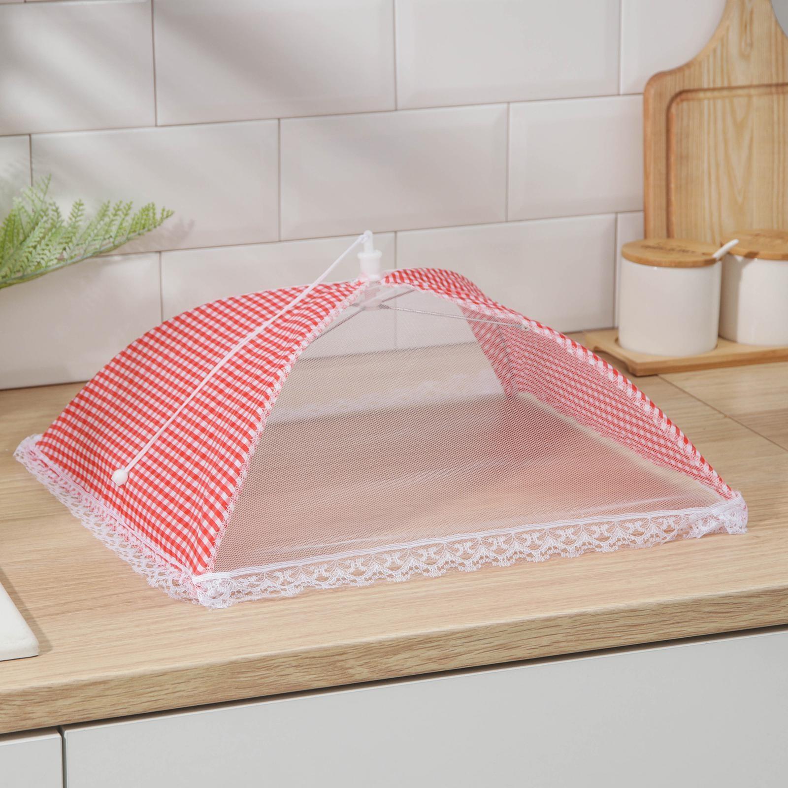 Термокрышка для еды «Клетка», 35×35×22 см, цвет МИКС